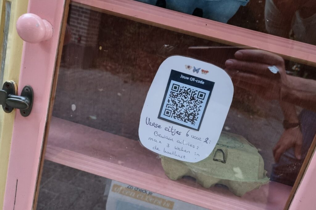 eieren boulevard qr code