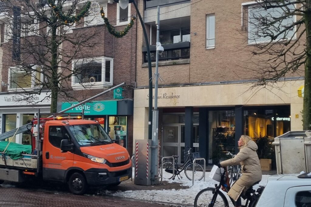 cameratoezicht op de slotlaan